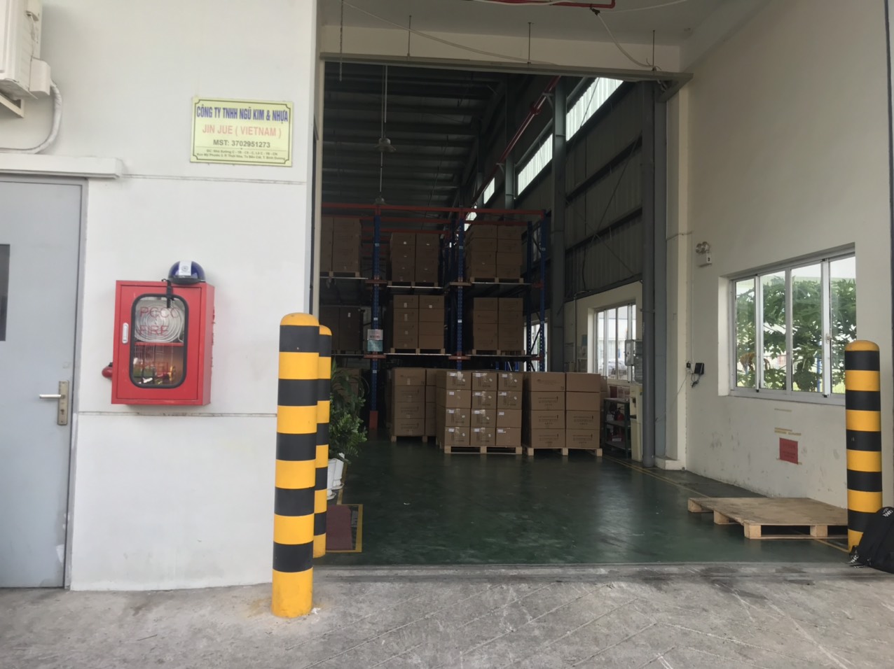 Ouside of the company